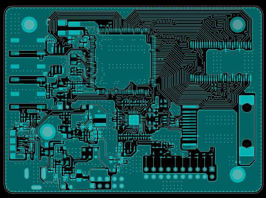 pcb入门cadenceallegro基础教程新手视频绘制四层板初学实战