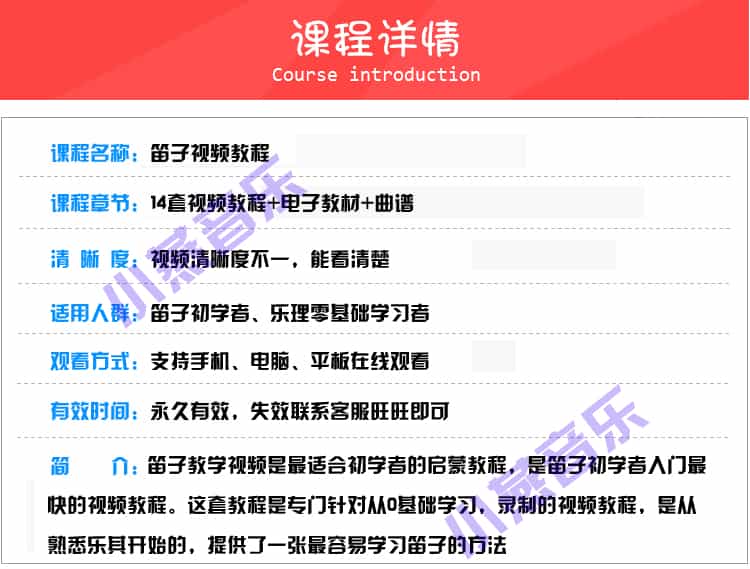 笛子视频教程 适合初学成人入门笛子自学视频教程 零基础教学