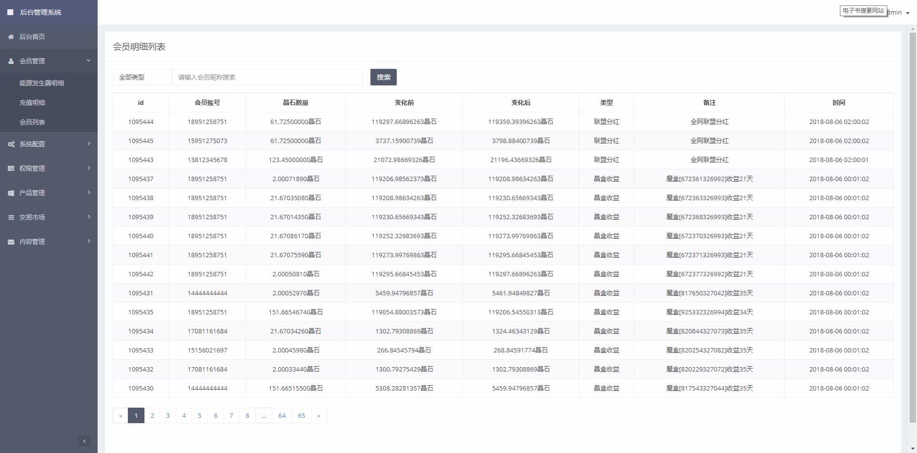 2020Thinkphp5区块链＋魔晶，挖矿，数字资产，矿机市场交易源码完整开源版