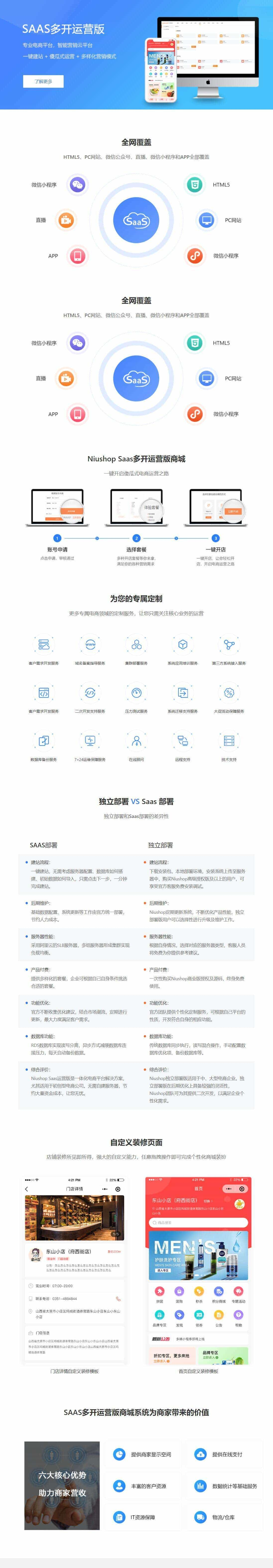 niushop Saas旗舰版（全部开源)在线更新插图(1)