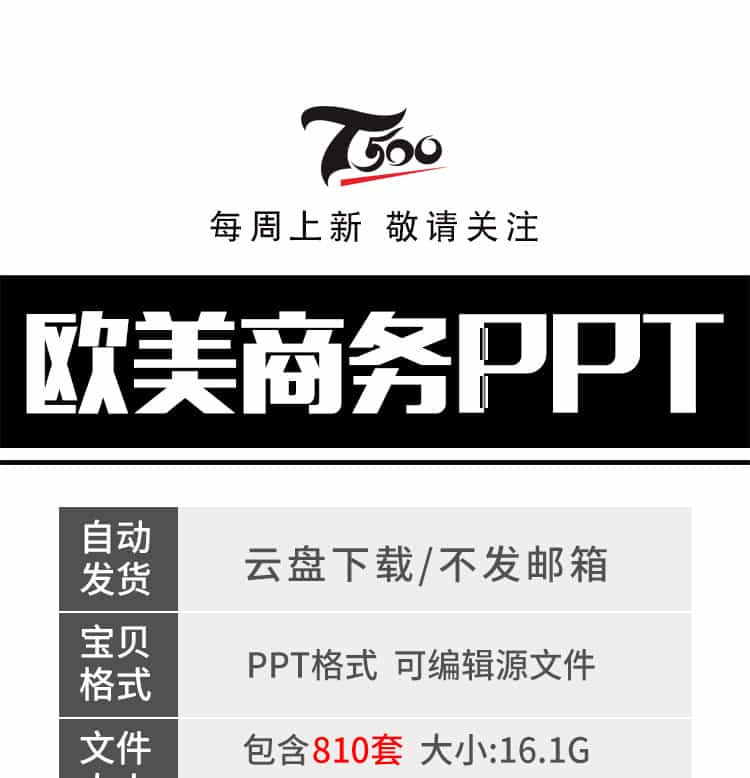 欧美风极简约PPT模板 公司宣传册杂志商务年终总结汇报报告会议插图1