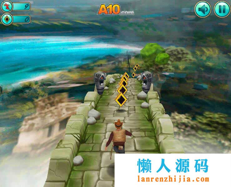 HTML5 3D跑酷游戏《墓穴逃亡》源码下载