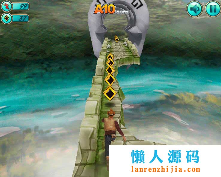 HTML5 3D跑酷游戏《墓穴逃亡》源码下载