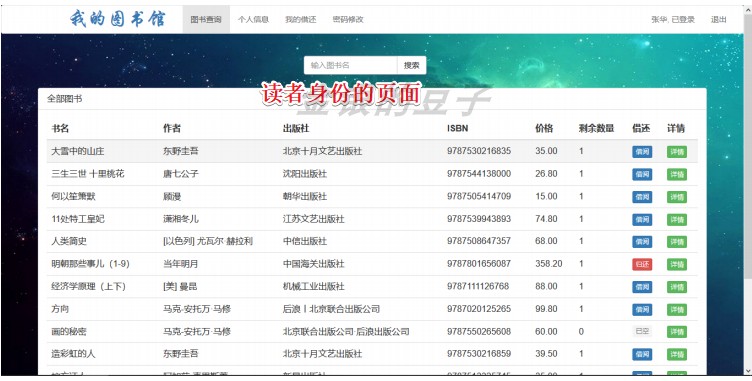 java图书馆管理系统源码 ssm 图书管理系统 图书借阅管理系统源码