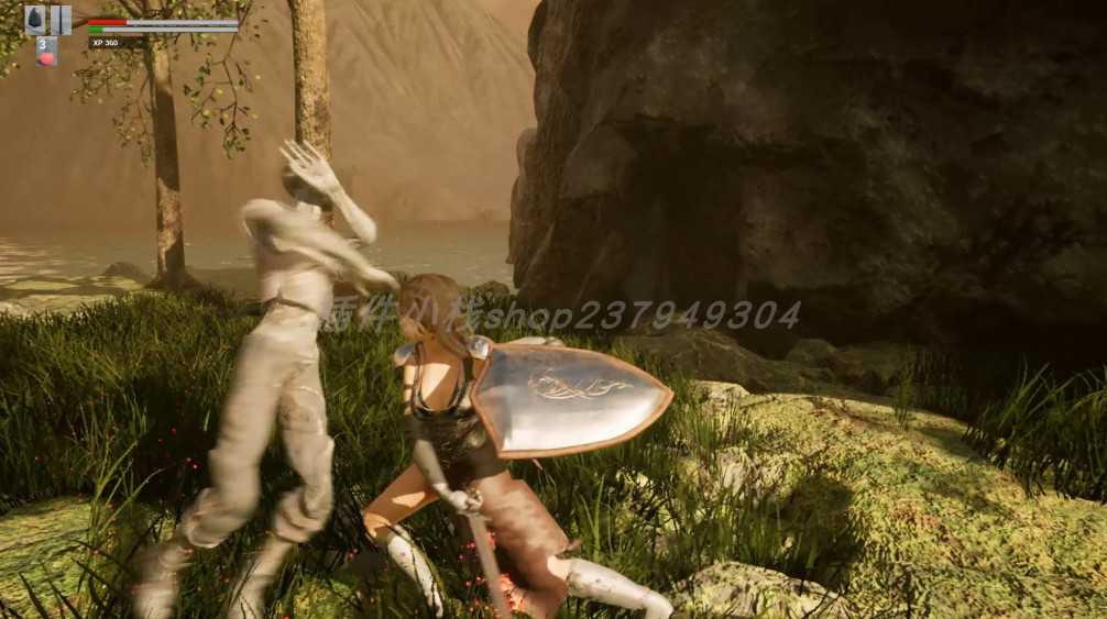 UE4虚幻 幻想角色扮演游戏项目源码 Fantasy RPG Game 4.22-4.25