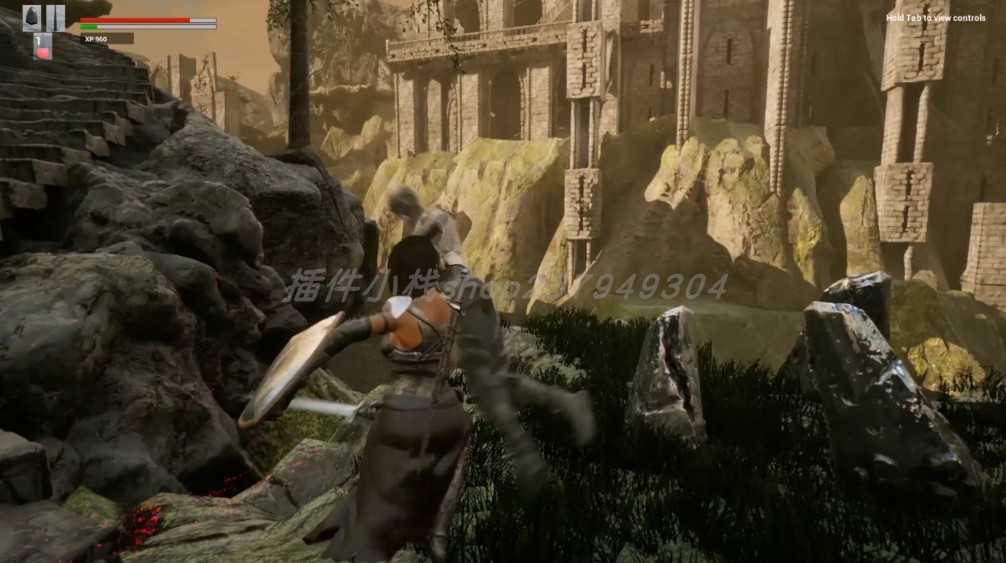 UE4虚幻 幻想角色扮演游戏项目源码 Fantasy RPG Game 4.22-4.25