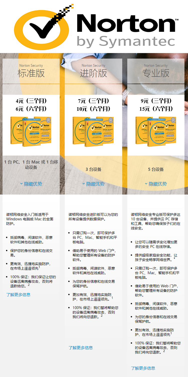 2018诺顿NortonSecurity网络安全杀毒软件密钥激活码进阶版PC手机 - 宋马