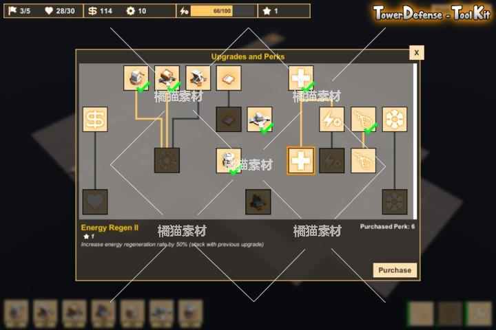 unity3d 小游戏源码 塔防工程案例源代码 框架案例 模型资源