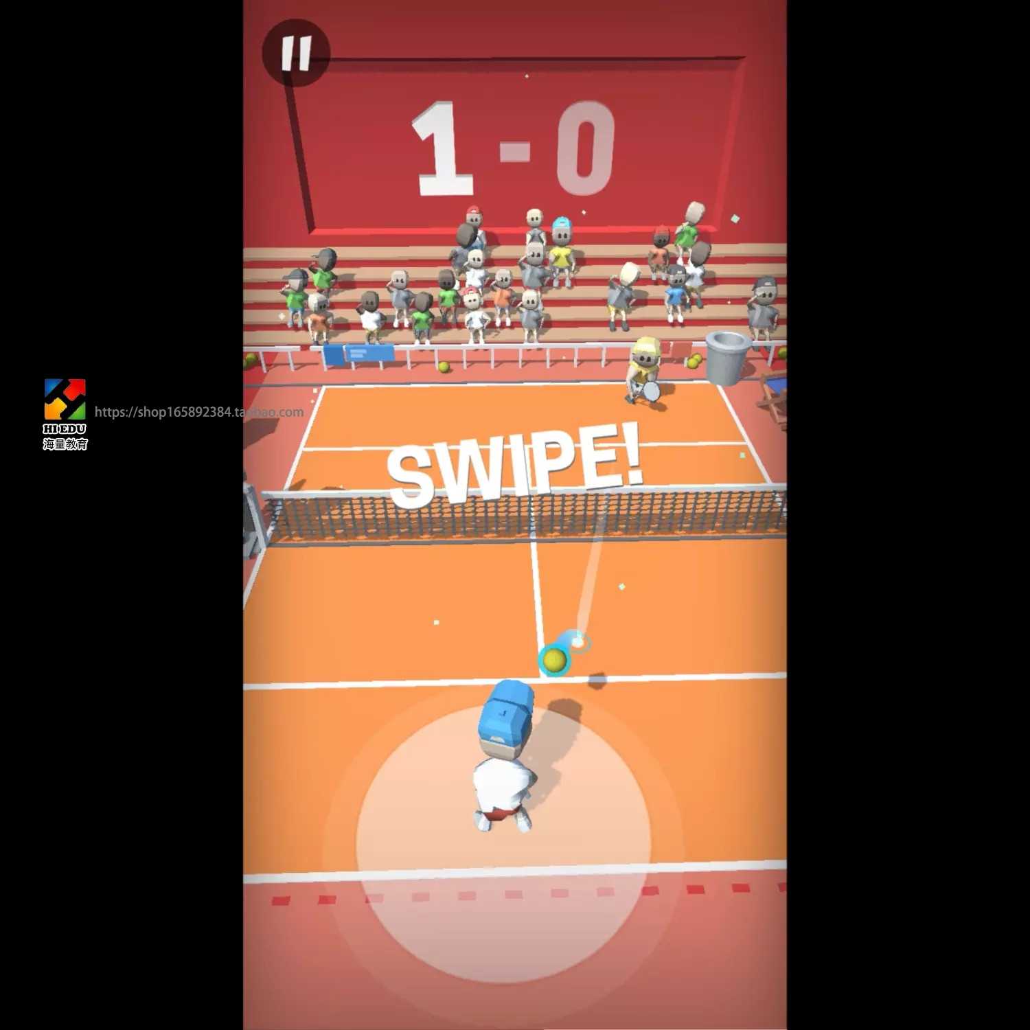 Unity3D完整项目Tennis Mobile - full game移动端网球项目源码