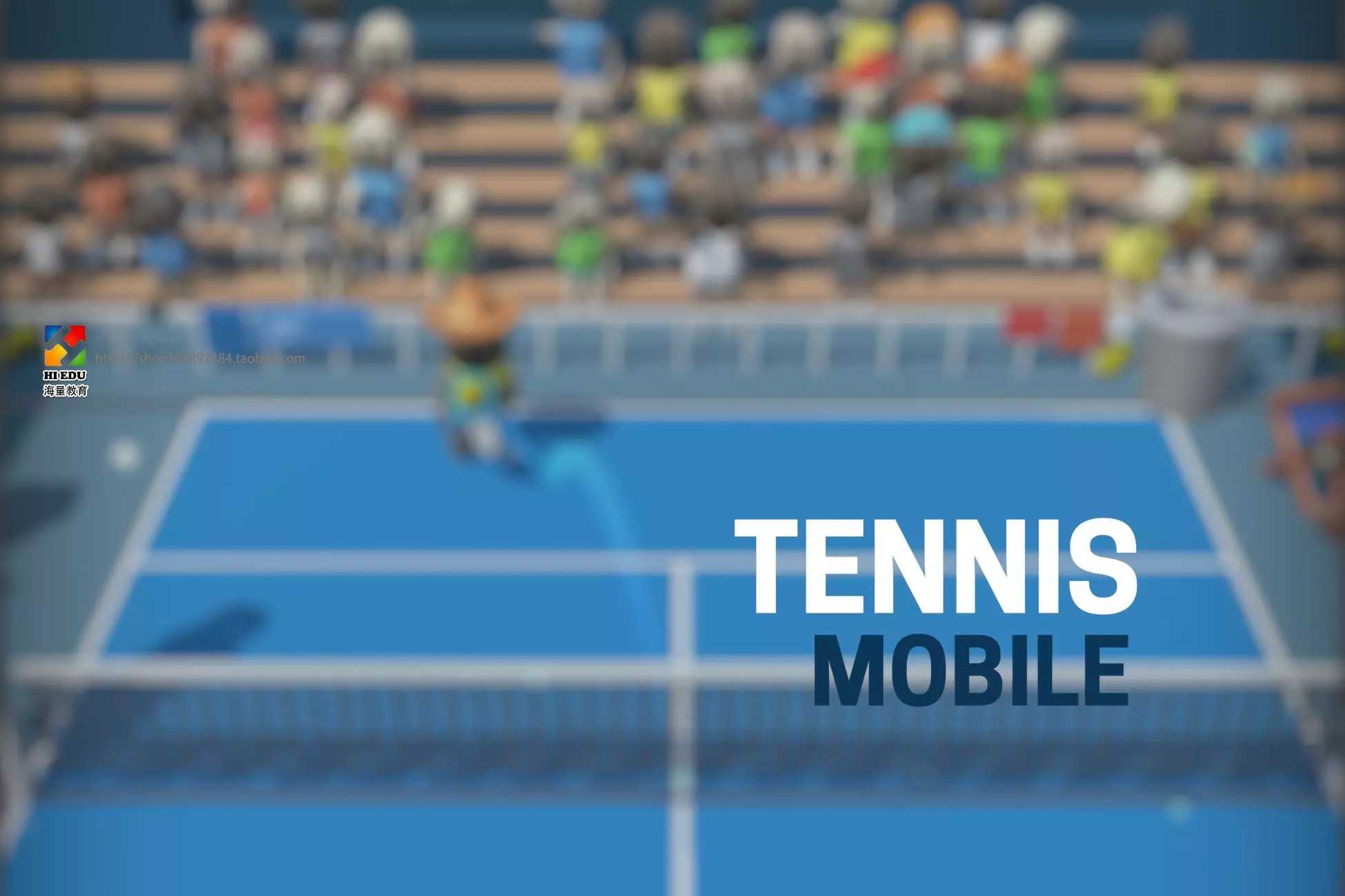 Unity3D完整项目Tennis Mobile – full game移动端网球项目源码 - 宋马
