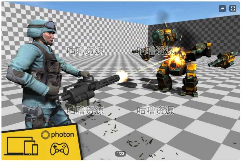 Unity Universal Shooter Kit: FPS,TPS,TDS 1.6.5 射击游戏源码 - 宋马