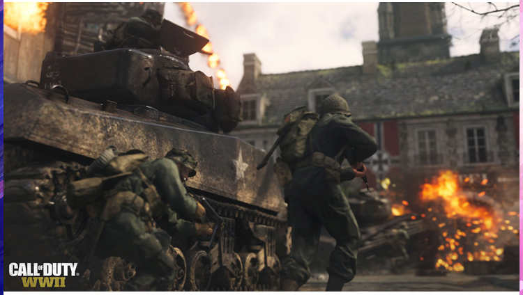 steam正版离线使命召唤14:二战cod14中文pc电脑单机游戏出租激活