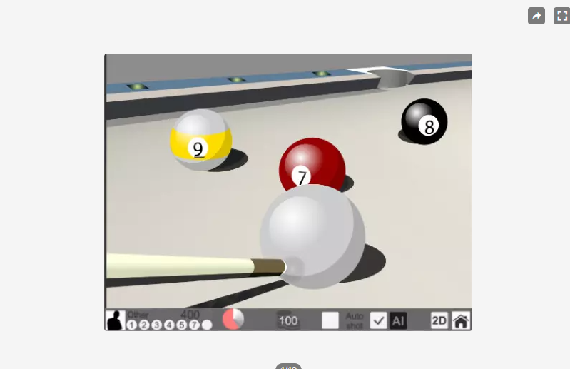 unity 8球台球 多人桌球游戏 完整工程源文件 U3D游戏源码 资源