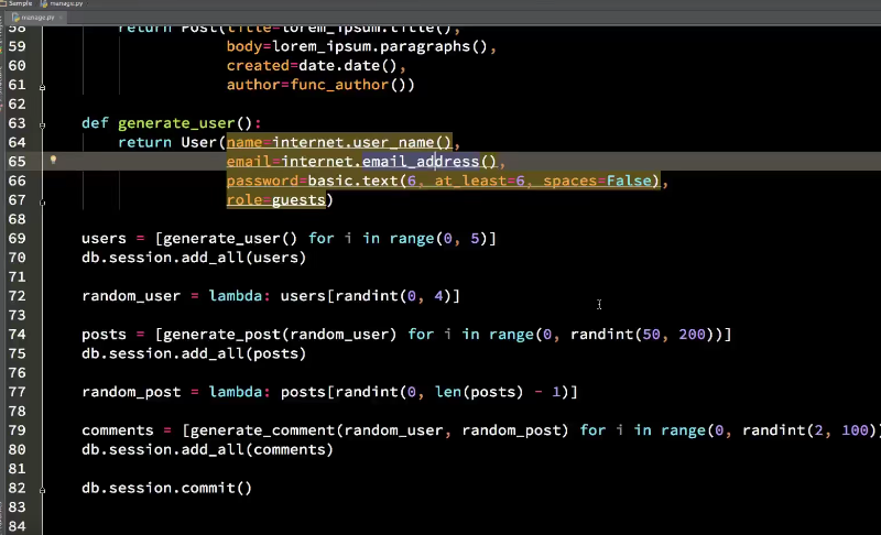 Python Flask高性能大型web网站实战开发视频教程 素材课件源码