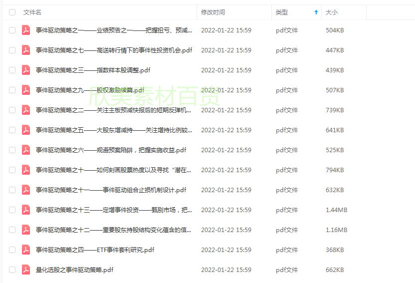 量化投资策略源码模型多因子短线量化交易策略方法分析电子版模板