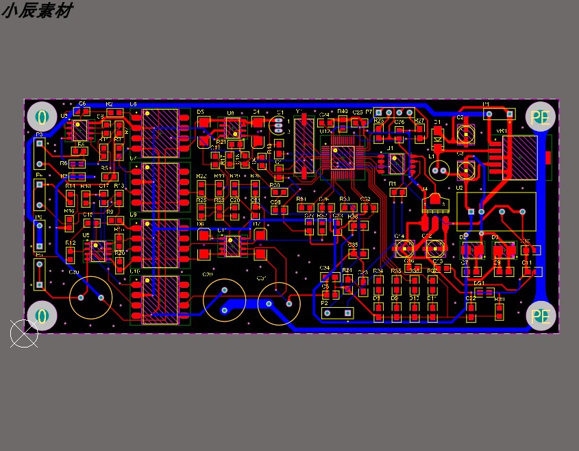 电流信号采集电路4-20mA,STM32F103,RS485输出 pcb+原理图+源码