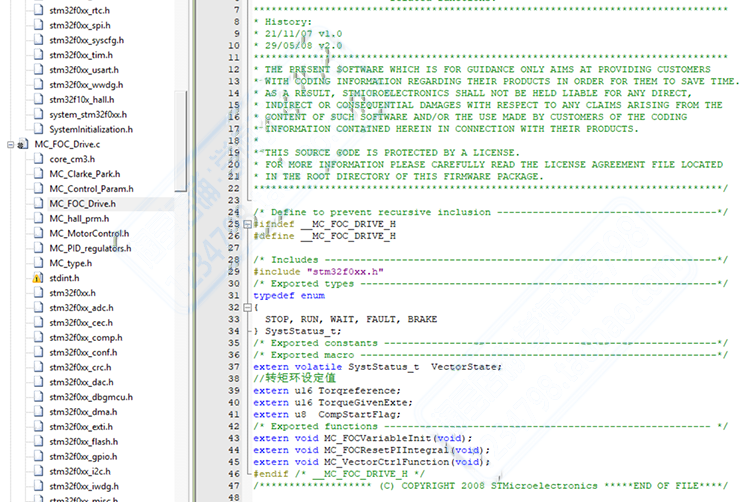 FOC电机控制代码电动车控制原理图源码直流无刷整套解决方案资料