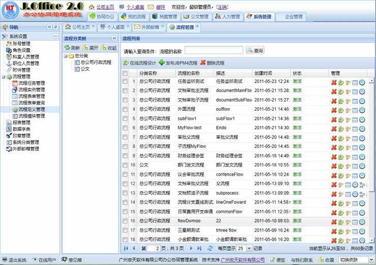 Java版OA管理系统源码带APP源码