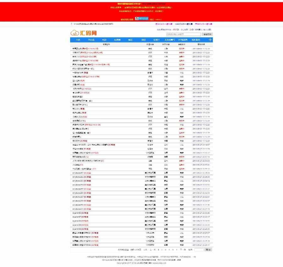 在线视频资源采集站源码，苹果cms内核，带安装说明