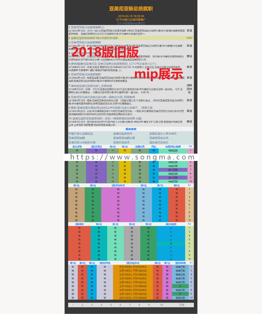 【MIP版本】站群SEO系统/高质量养站/寄生虫/泛目录/自动收录/搜索引擎源码
