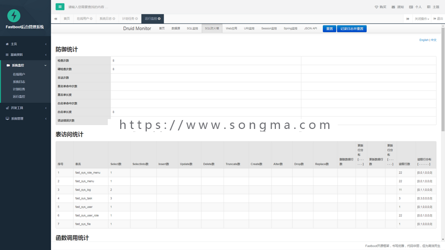 Java框架源码后台管理系统ssm快速开发springboot框架bootstrap