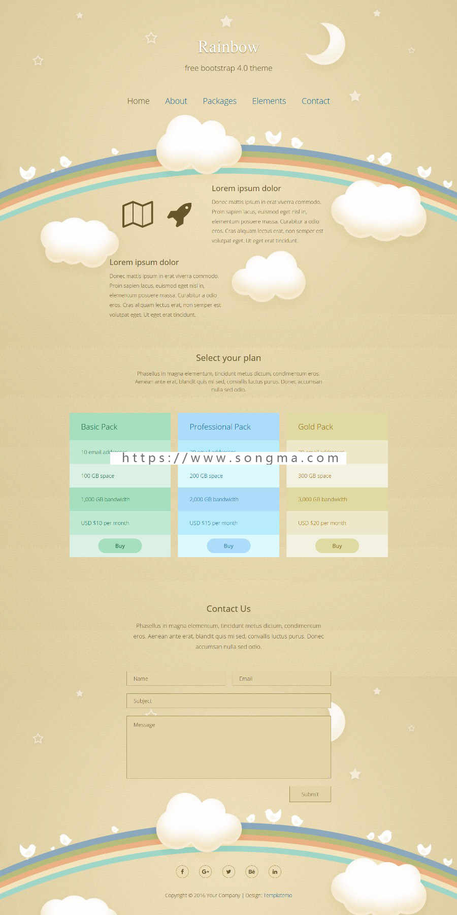 html网页源码 大学生网页设计制作成品 dw作业素材 英文网页模板