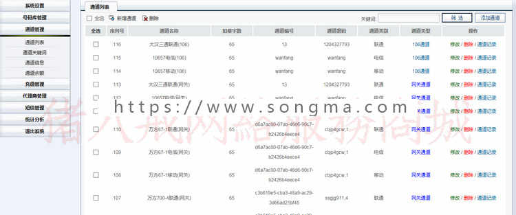 asp.net 用户短信通知系统企信通源码软件开发包源码