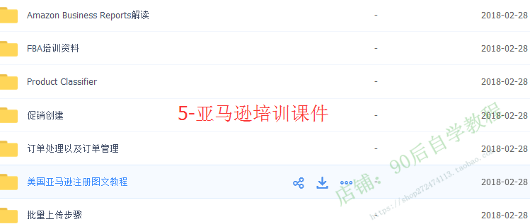 图片[24] - 2018外贸跨境电商亚马逊/速卖通/WISH/开店推广运营视频教程培训 - 宋马