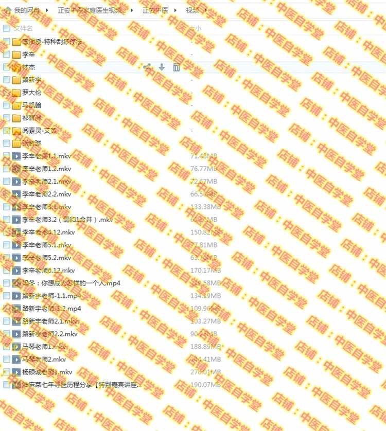 图片[11] - 正安中医家庭医生63集李辛、林杰、阅素灵中医教程精品19.7G视频 - 宋马