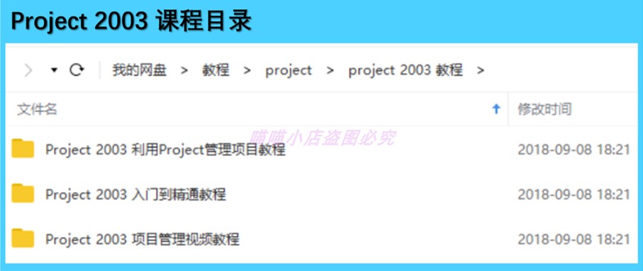 Project2010/2007/2013/2016/2003视频实战自学项目管理学习教程