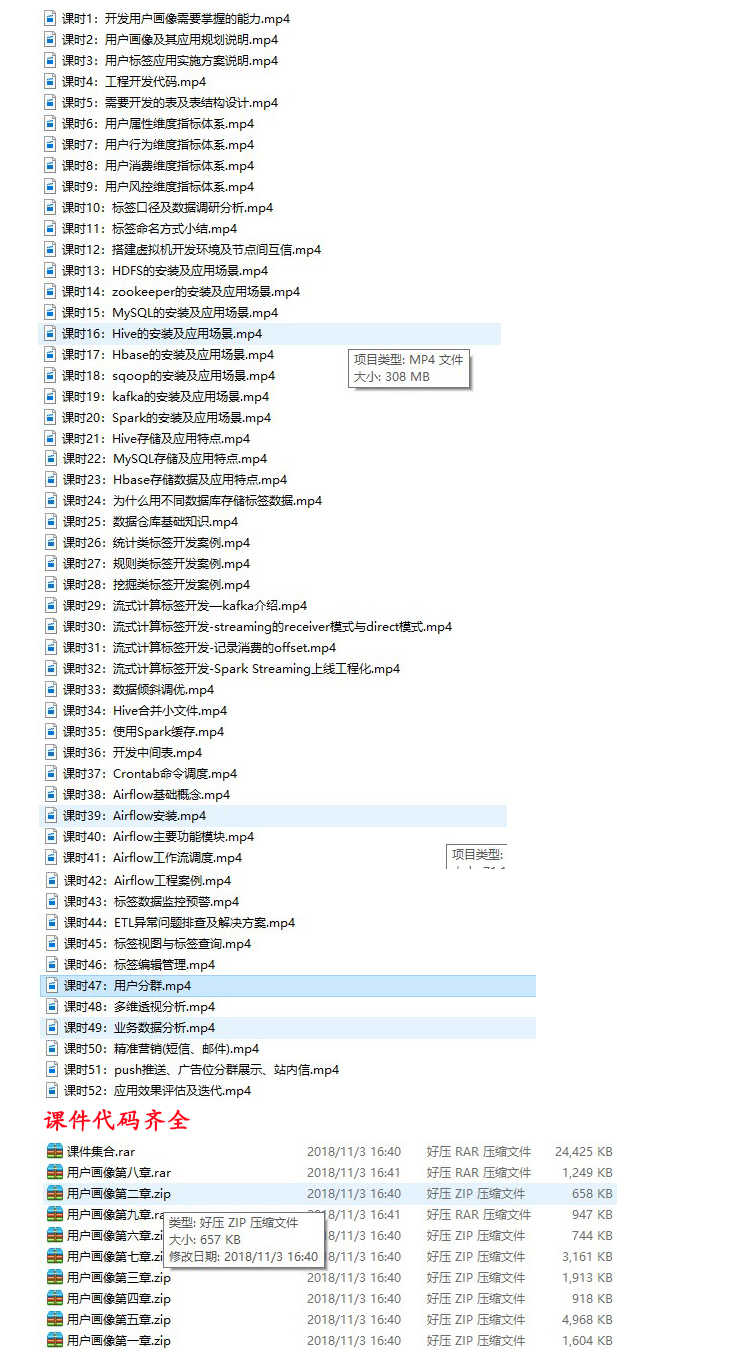 2018大数据用户画像解决方案/大数据DMP画像系统视频教程