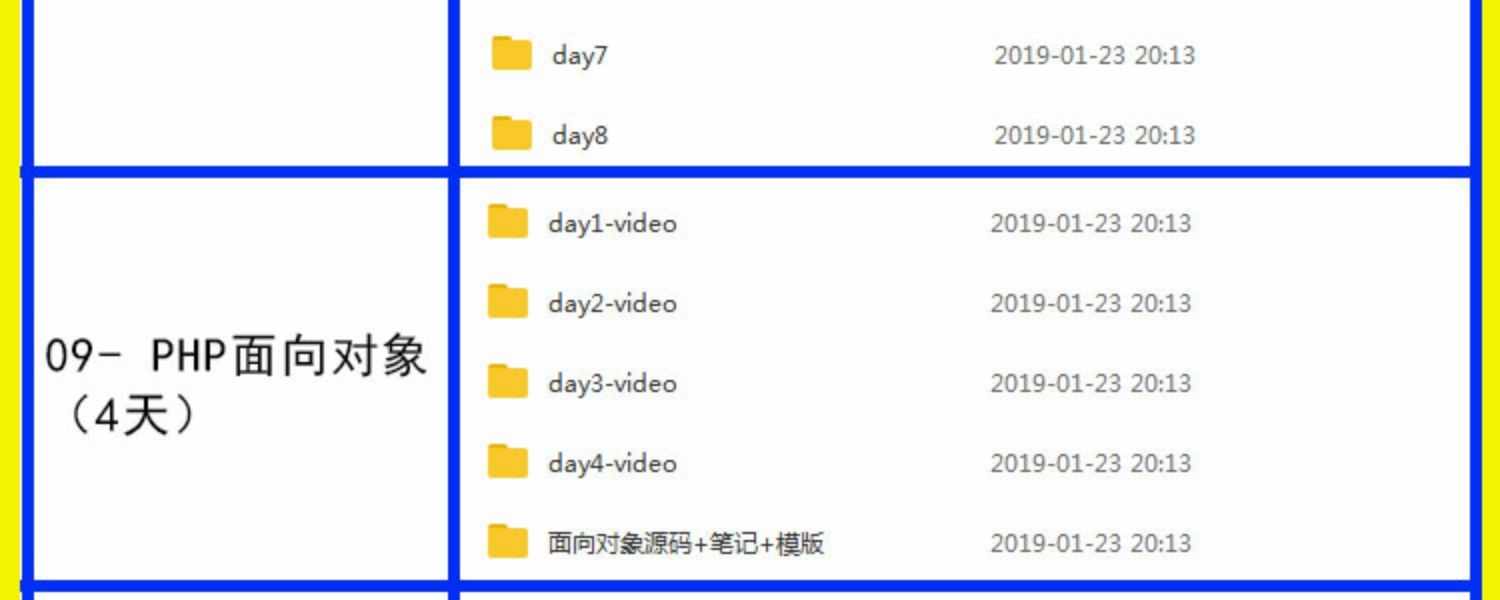 php视频教程2018全套黑马从零基础thinkphp5开发项目实战教学课程