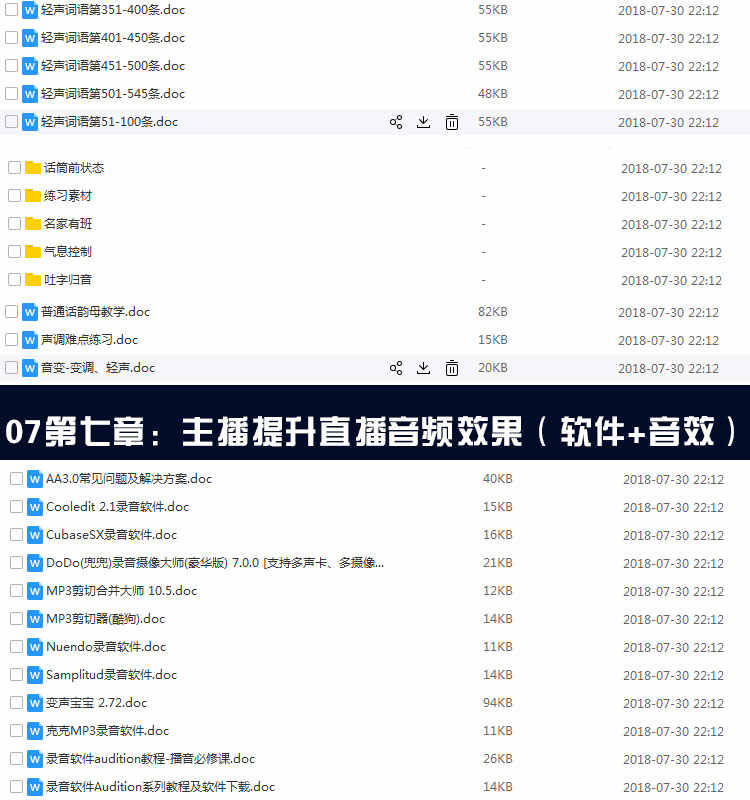 网红网络主播培训资料直播教程互动话题技巧学习行业培训视频资料
