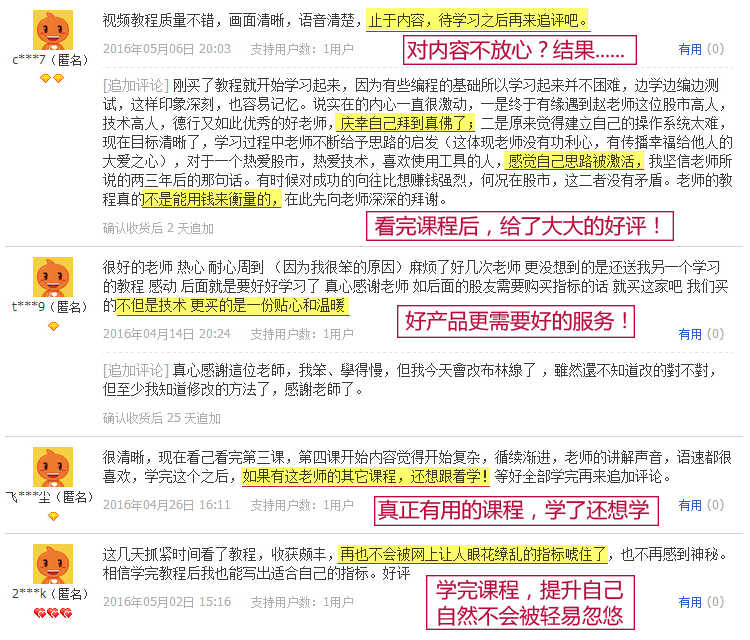 七天学会指标公式编写视频教程