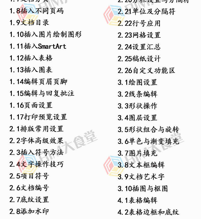 office2019教程WORD EXCEL PPT零基础到精通办公软件视频学习课程