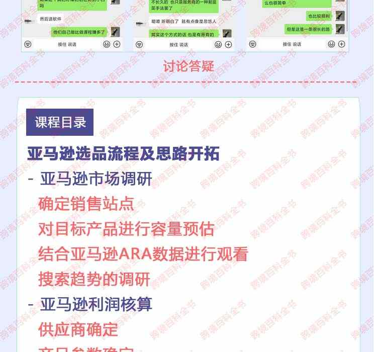 亚马逊运营爆款选品视频教程Amazon跨境电商开店产品开发培训课程