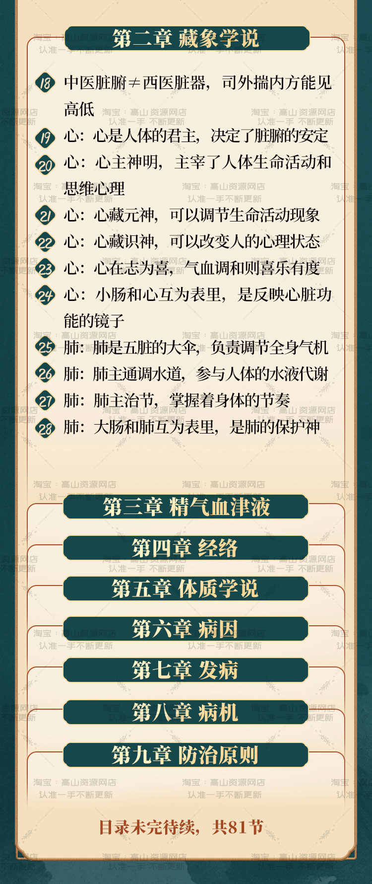 潘毅中医基础理论视频2021年训练营课程全高清视频81节包更新教程