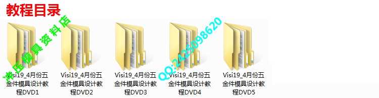 VISI 19 五金模具设计视频教程4月份新版冲压连续模级进模