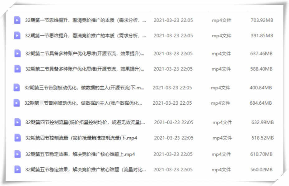 网络营销网站搜索推广sem竞价排名视频教程信息流培训教学课程 - 送码网