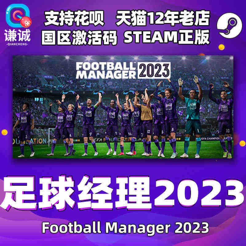 PC中文正版steam 足球经理2023 FM2023 Footbal...