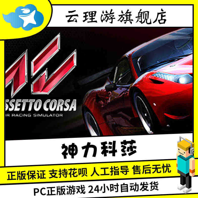 PC中文正版 steam游戏 Assetto Corsa 拟真赛车游戏...