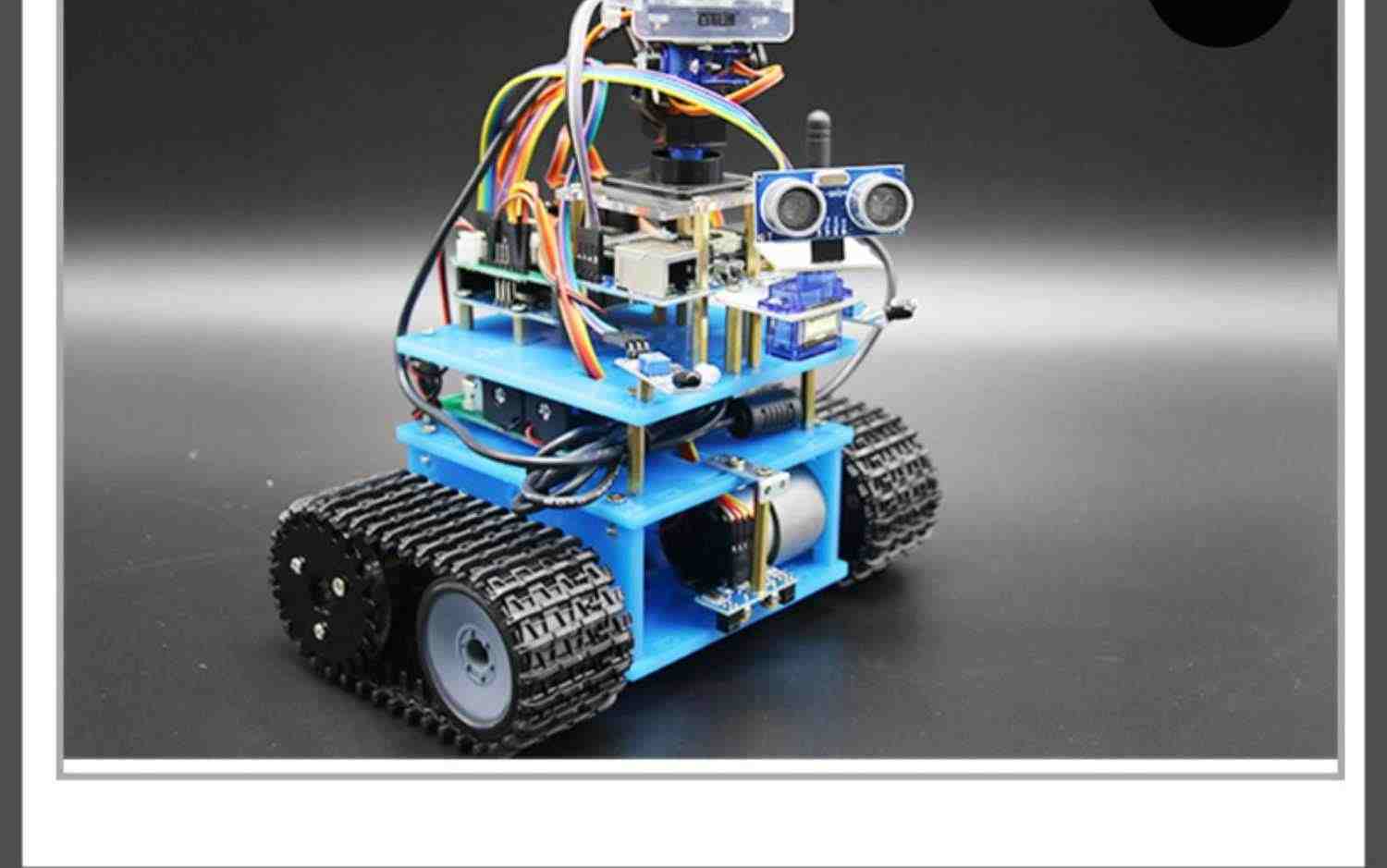 arduino意大利原装开发板履带车底盘机器人套件蓝牙wifi视频控制