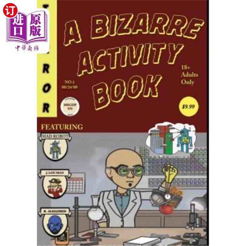 海外直订A Bizarre Activity Book: A Mad ...