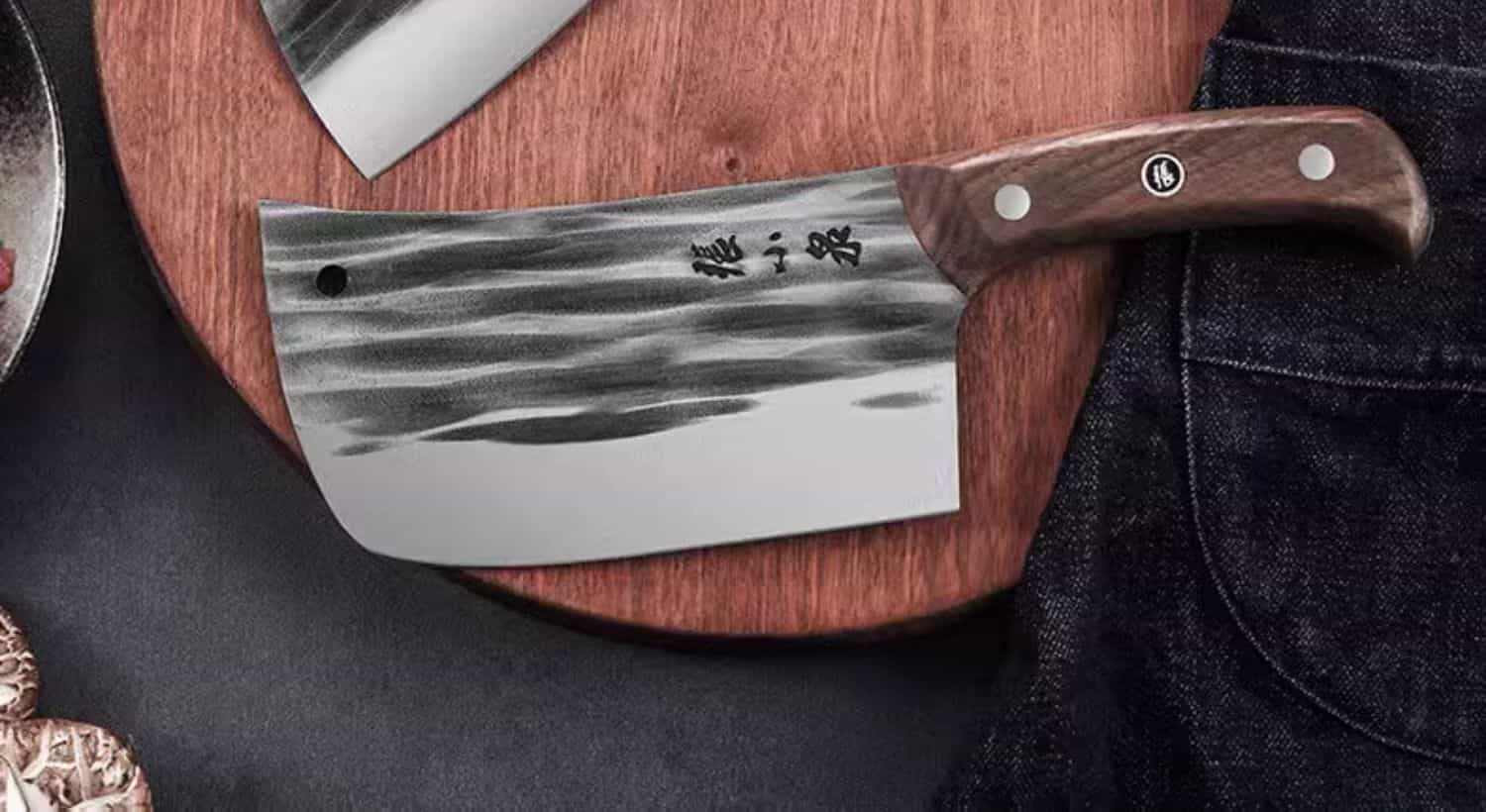 张小泉菜刀家用锻打切片刀斩骨刀具厨房官方正品砍骨锋利厨师专用