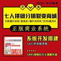 七人拼团二二复制分销裂变/超级卖货系统开发