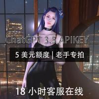 openAI官方apikey【5美元额度】，chatgpt APIKEY码5刀额度，