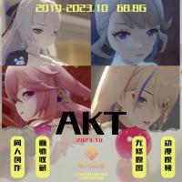 AKT画师作品合集动态视频CG游戏美术素材源文件自动发货
