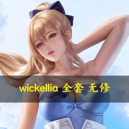 3d画师Wickellia全套无修 插画集4K高清素材游戏Cg图片同人原画