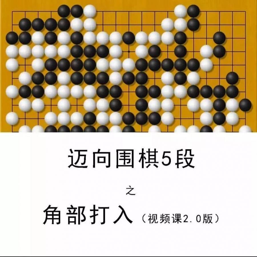 王座围棋教室迈向围棋5段之角部打入助力您决胜在围棋角部88课时