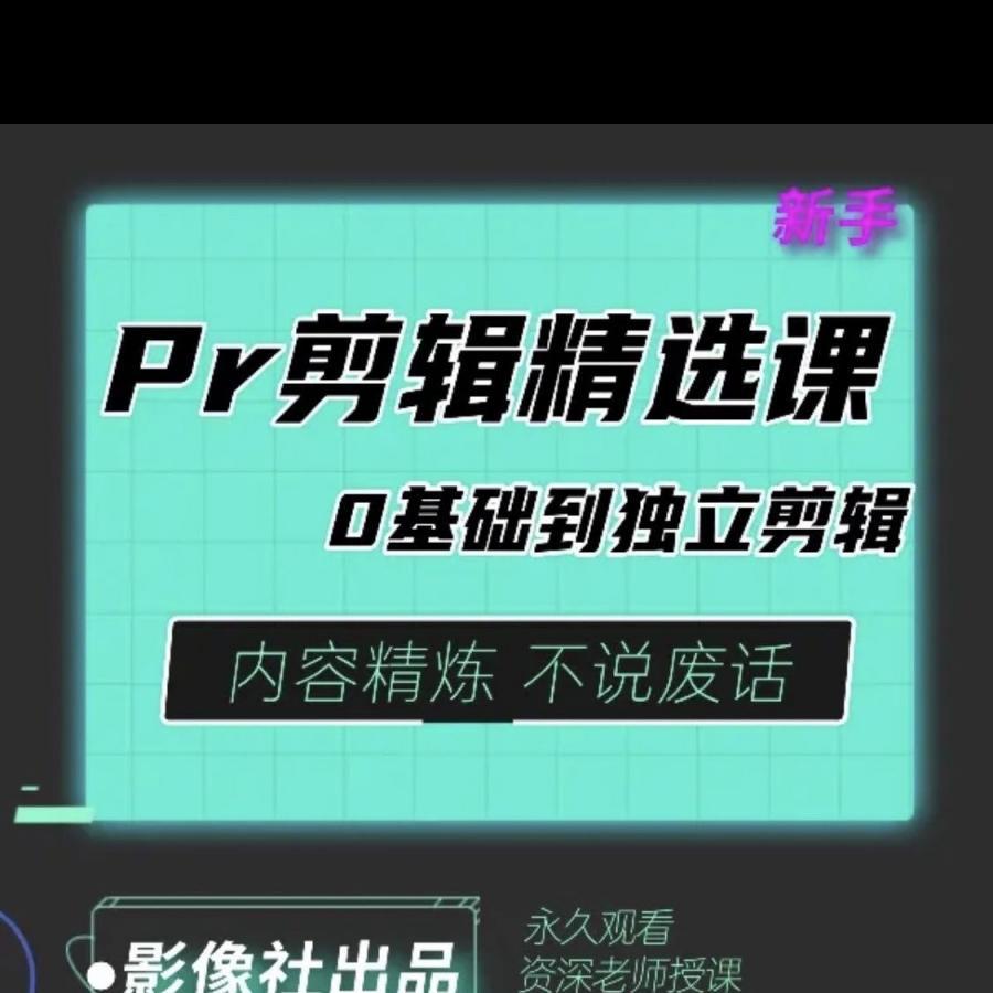 PR剪辑精选课0基础快速实现独立剪辑yxsjxk